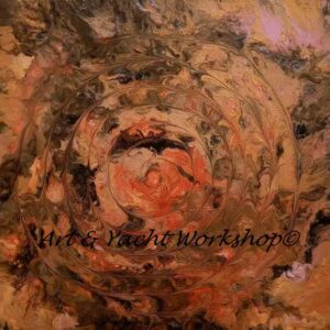 Original “Golden Spiral in Orange”